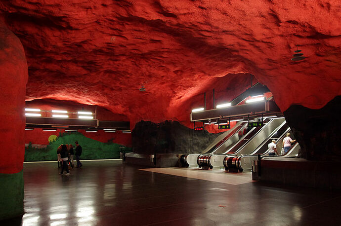 sztokholmskie metro